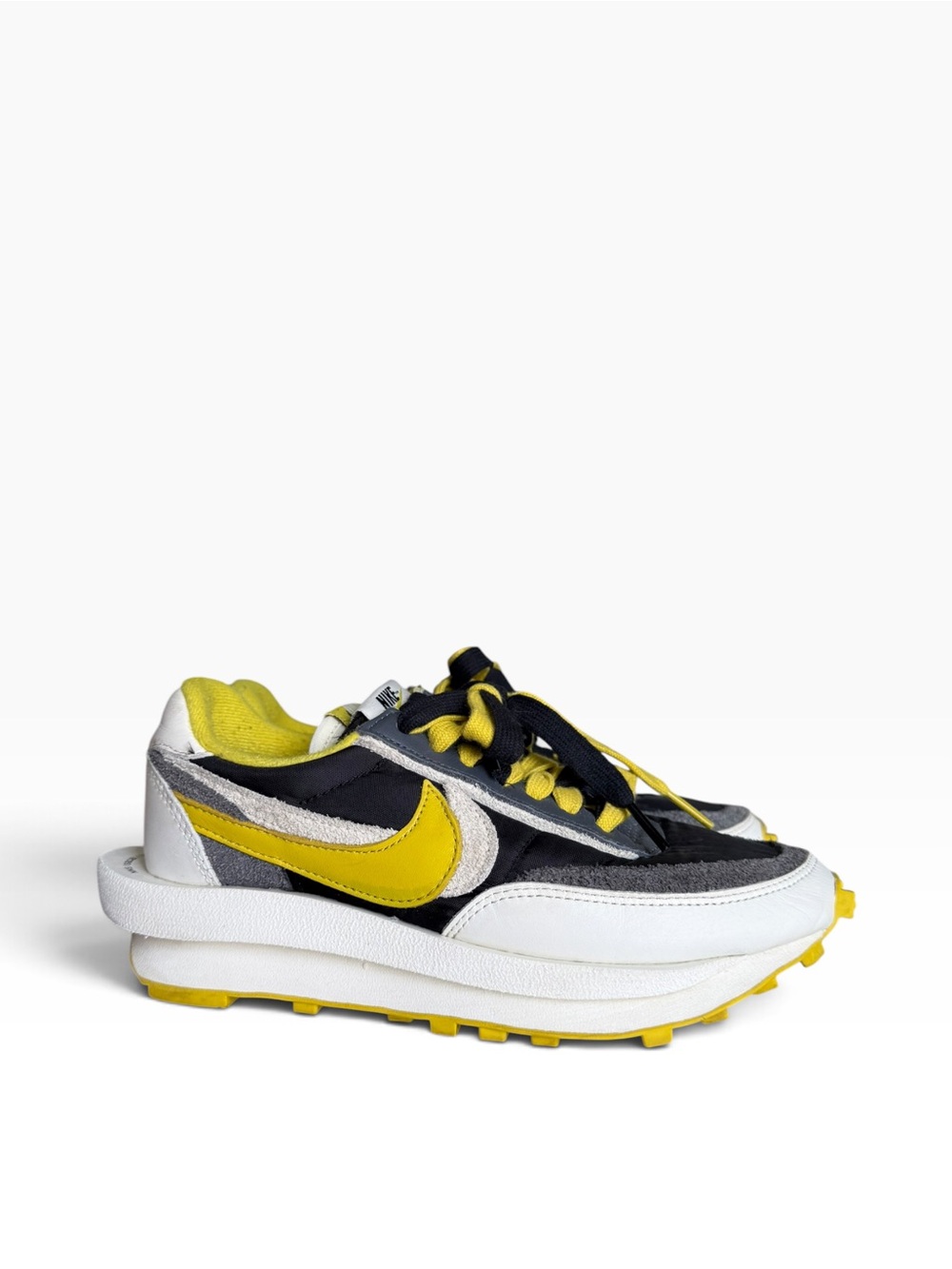 Nike x Sacai x Undercover LDWaffle Bright Citron Sneakers US 5 Rare